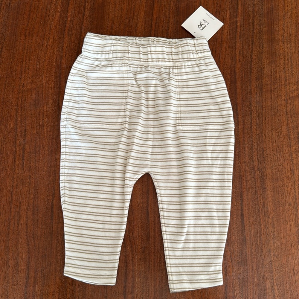 Banana Republic striped baby pants NWT
